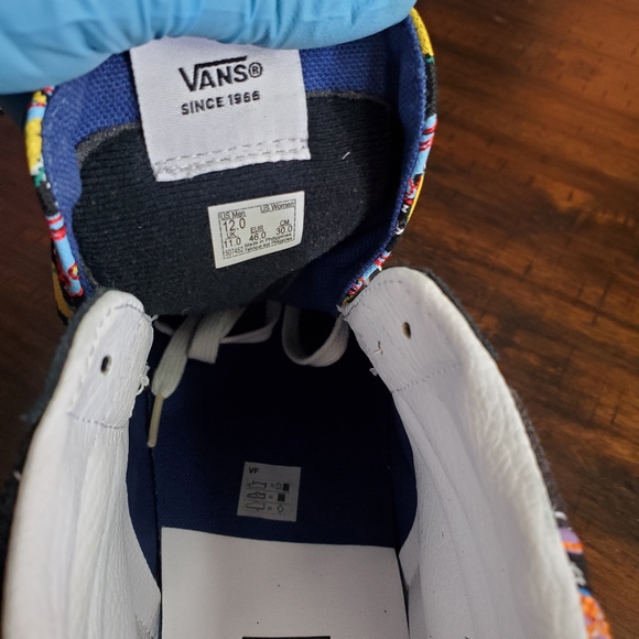 Vans Sk8-Hi 38 Dx Anaheim Factory Positivity Patchwork Men Size 12 - Picture 9 of 11